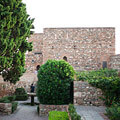 El interior de la Alcazaba.