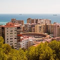 La plaza de toros de Málaga.